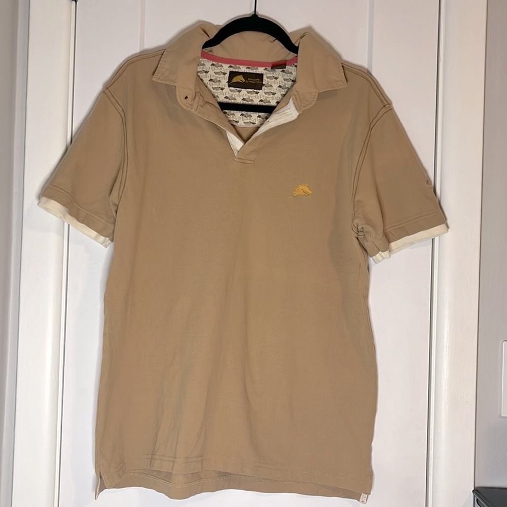 Parelli Exclusively by Moses Frank Men’s Polo Shirt, horse logo sleeve